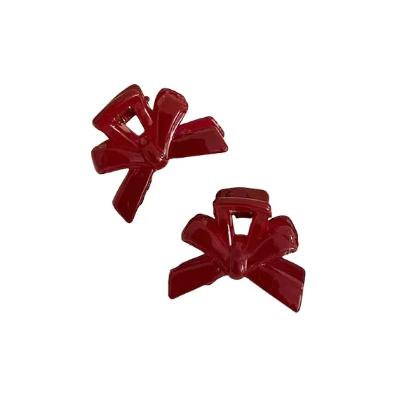 Water Jade Acrylic Hair Clips Women's-6