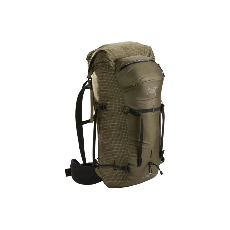 Arcteryx RUSH 210D Cordura Nylon Outdoor Hiking Bag Backpacks Regular Unisex Dark Brown-0