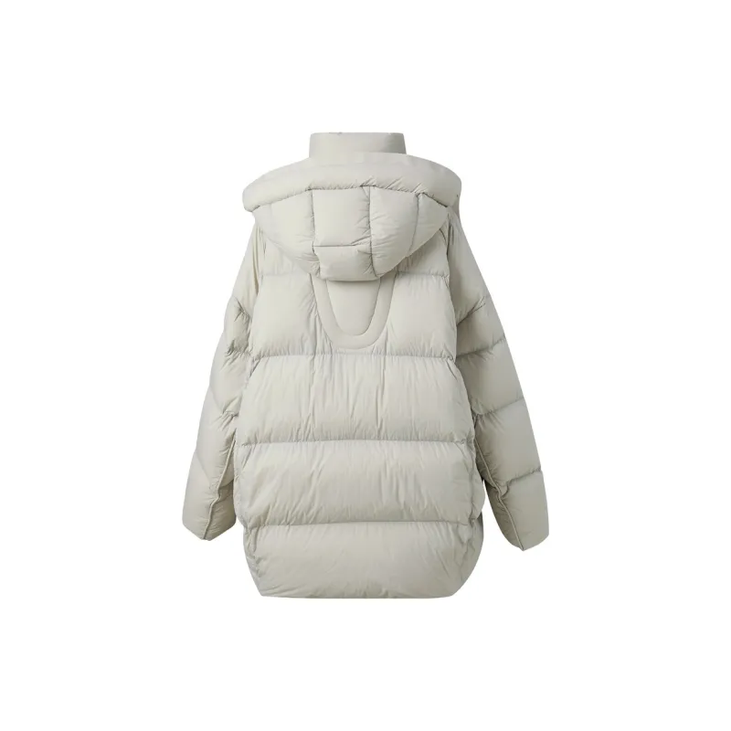 3COLOUR Down Jacket Women's Elephant Gray-1