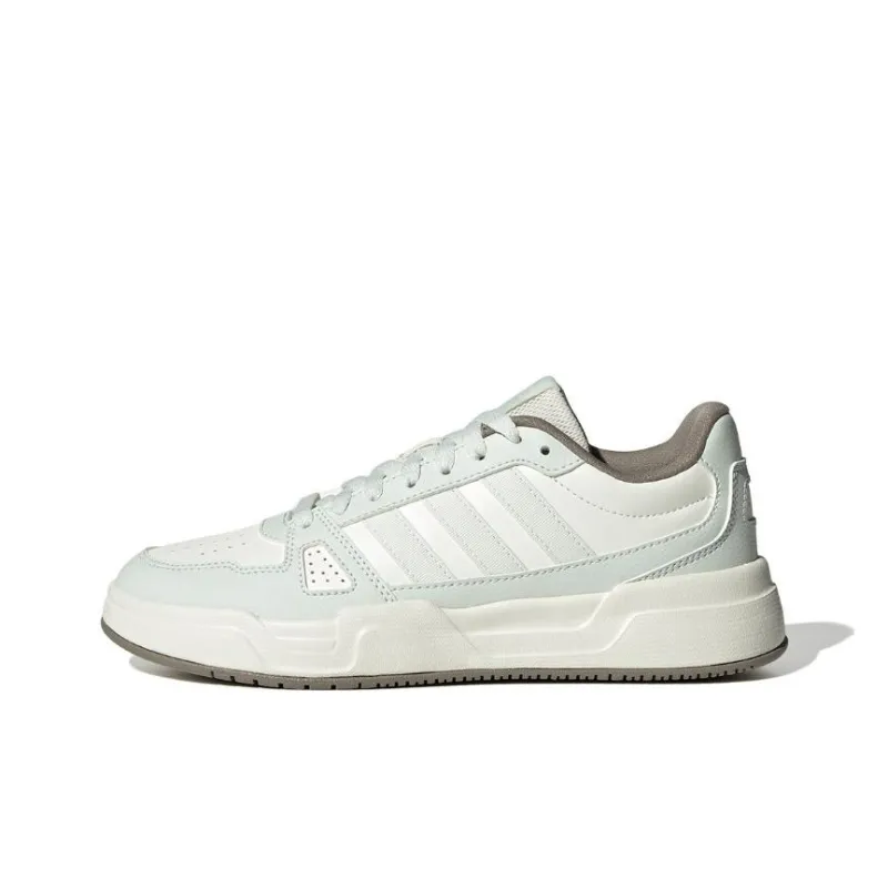 Adidas Anti Slip Wear Resistant Low Top Skateboard Shoes Unisex White-0
