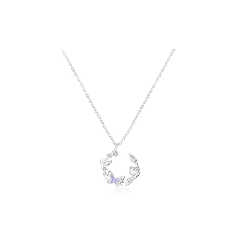 Seven Seven Silver Jewelry S999 Fine Silver Necklaces Women's-0