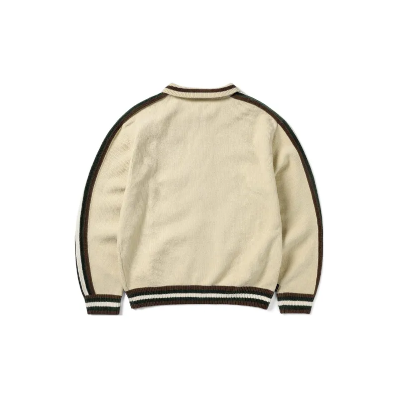 Thisisneverthat Striped Zip Cardigan-1
