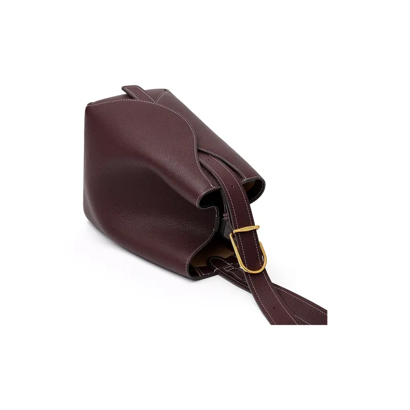 FIEDLE&SISSI Top Grain Cow Leather Bucket Bag Crossbody Bag, Shoulder Bag Women's Multicolor-11