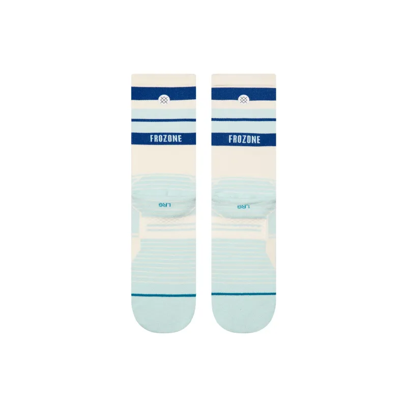 Stance Mid Calf Socks Unisex 1 Pack Light Blue-2