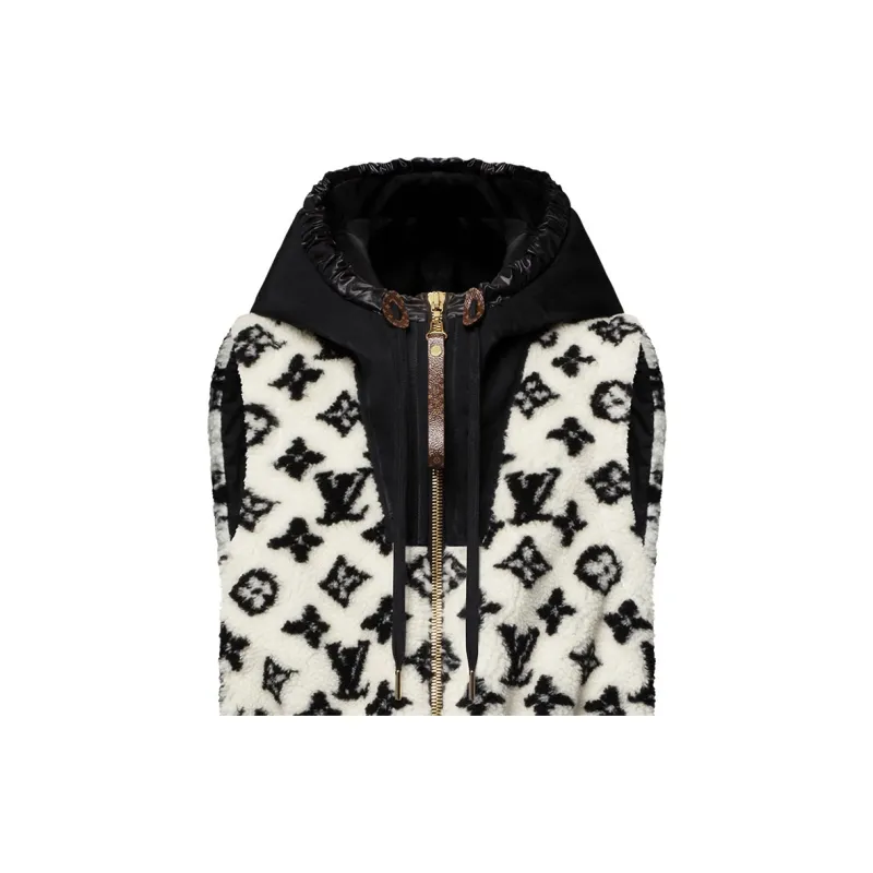 LOUIS VUITTON Monogram Teddy Peplum Gilet-4