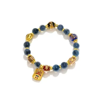 FUSSEM Colored Glaze Bracelets Women's