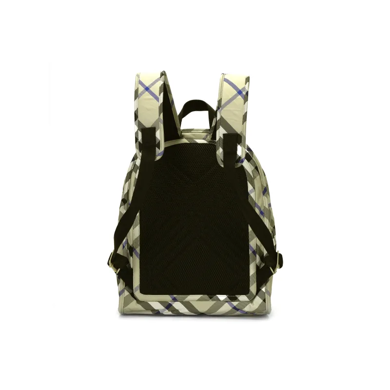 Burberry Shield Polyamide Backpack Men's Moss Green-5