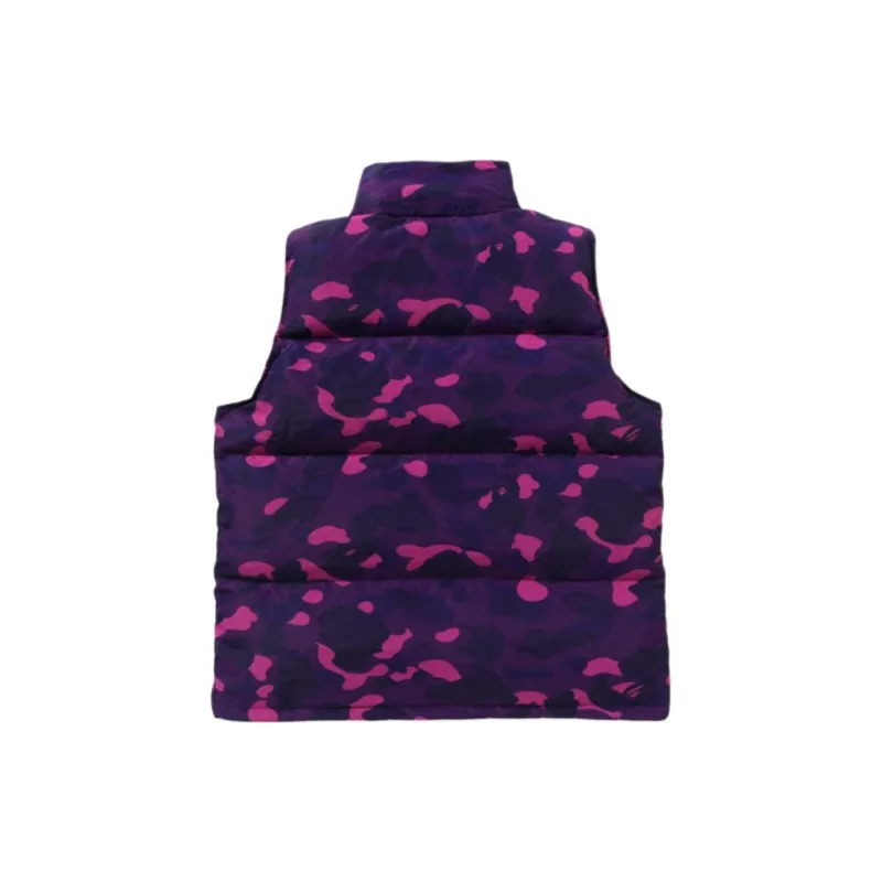 A BATHING APE Color Camo Down Vest-6