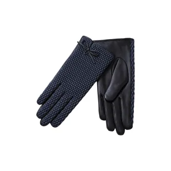 Yamaichi Maru Top Grain Sheepskin Gloves Unisex Black