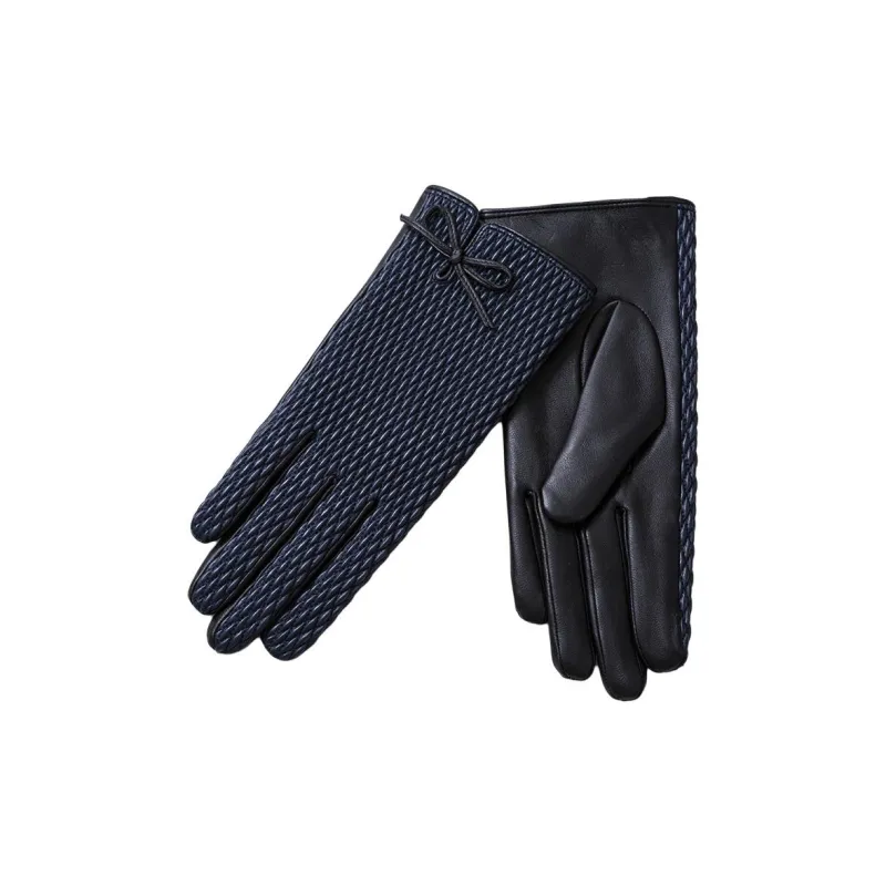 Yamaichi Maru Top Grain Sheepskin Gloves Unisex Black-0