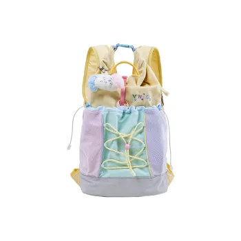Sound For Life Fabric Backpack Women's Pink/White