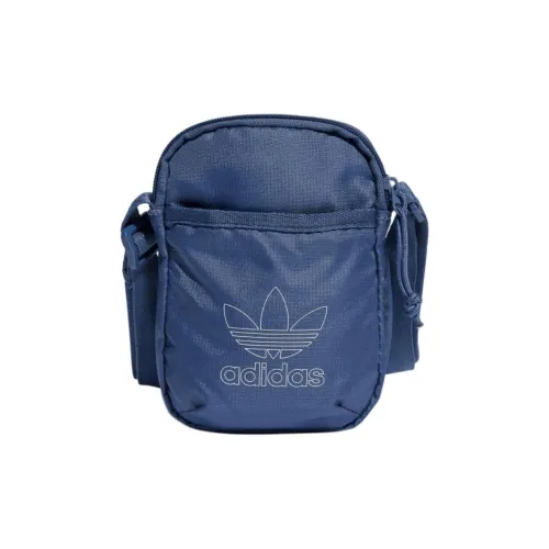 Adidas Originals Polyester Shoulder Bag, Crossbody Bag Unisex Blue