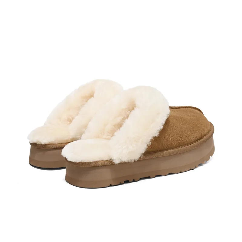 BOSSSUNWEN Wrap toe Slippers Women's Chestnut-1