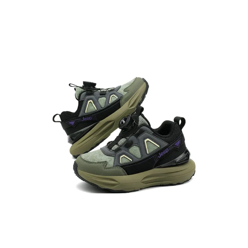 Jeep Lightweight Cushioning Low Top Kids' Running Shoes Kids'-8