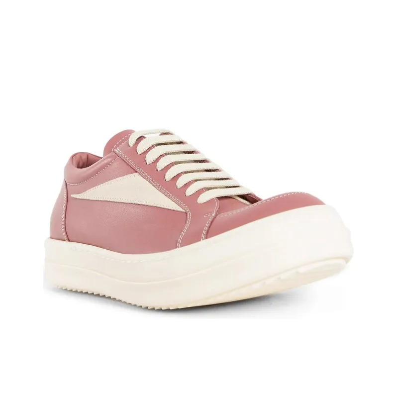 RICK OWENS/RO Porterville Low Top Skateboard Shoes Women's Pink-3