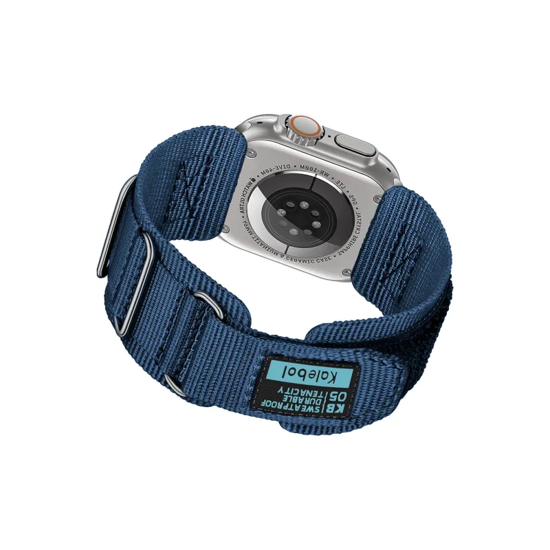 NCFCK Watch Band Apple Compatibility Nylon Material-11