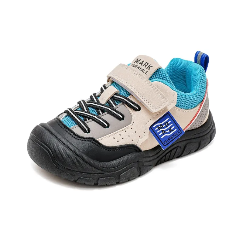 FAIRWHALE Slip Resistant Lightweight Cushioning Low Top Kids Lifestyle Shoes Kids'-1