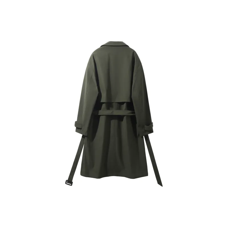 LIVINGTOWN Trench Coats Unisex-7