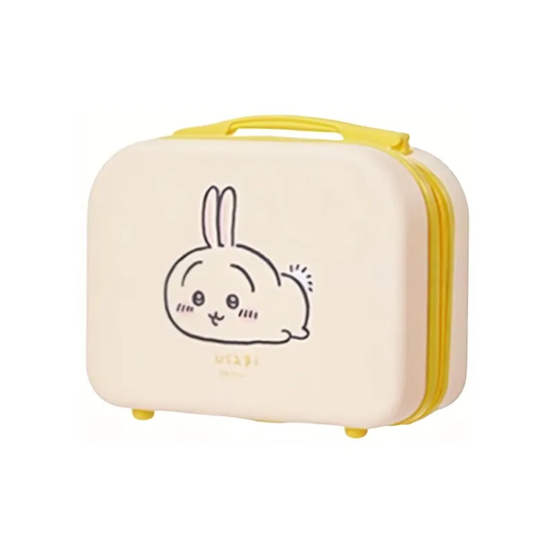 MINISO Polyester Valise Medium Size Unisex Pink/Blue/Yellow-6