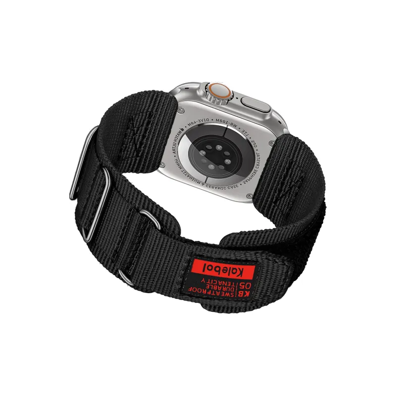 NCFCK Watch Band Apple Compatibility Nylon Material-5