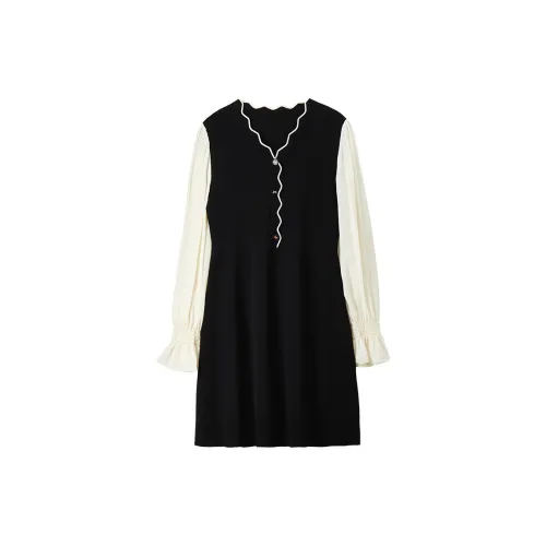 FANQIN Long-Sleeved Dresses Women's