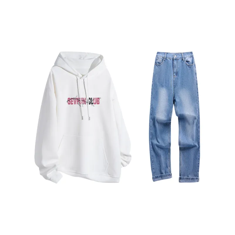7 SEVFUN Sweatshirt Sets Unisex-13