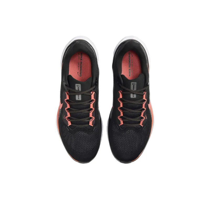 Nike Pegasus 41 Abrasion Resistant Low Top Running Shoes Men's Black Orange-3