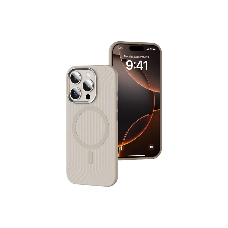 Spectatory Silicone Material True Liquid Magnetic Style Compatible With Apple IPhone 16 Pro Max Apple IPhone 16 Pro-3