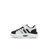 LY9023 Black White[Leather Upper Waterproof]