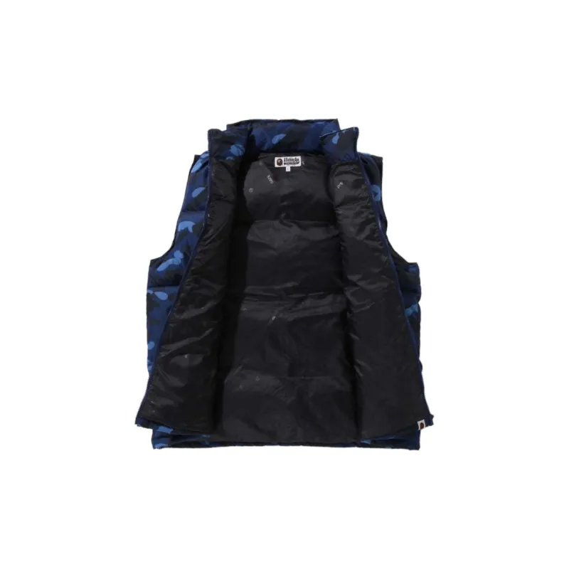 A BATHING APE Color Camo Down Vest-3