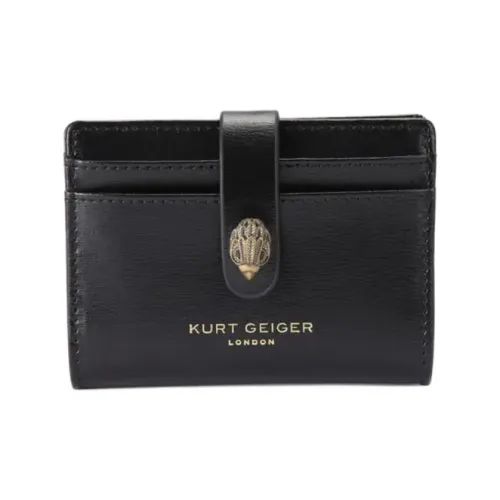 Kurt Geiger London Leather Card Holder Women's Black