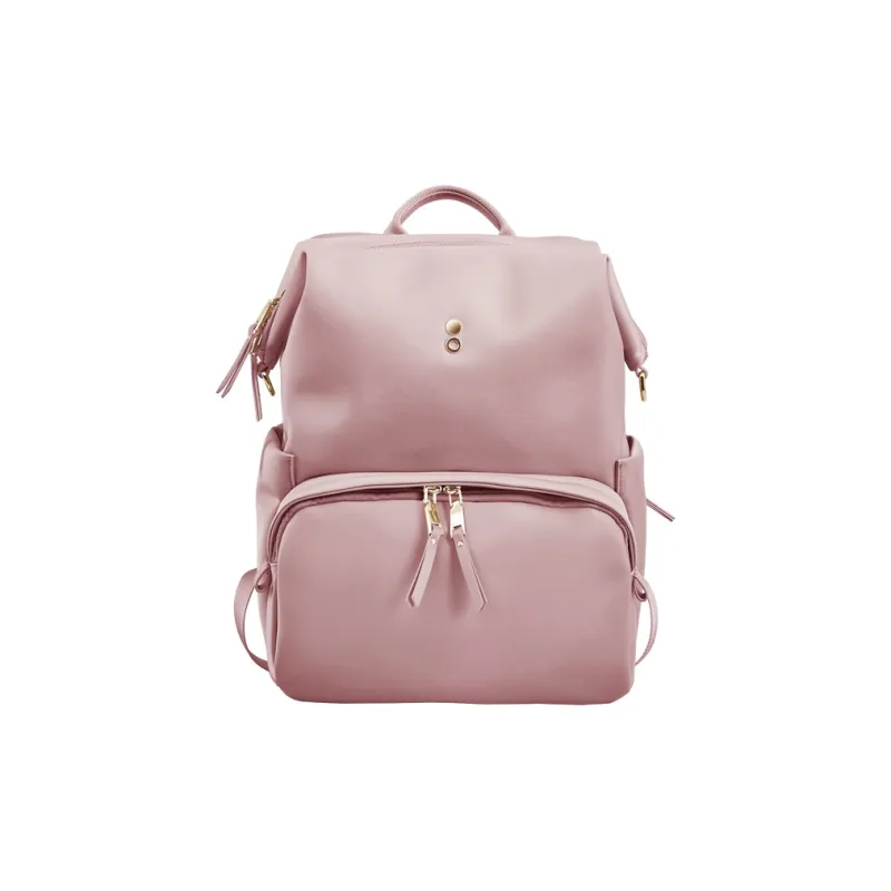 ECHOLAC Fabric Backpack Women's Gray/Pink/Black/Orange/Lake Green-9