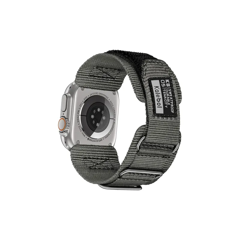 NCFCK Watch Band Apple Compatibility Nylon Material-15