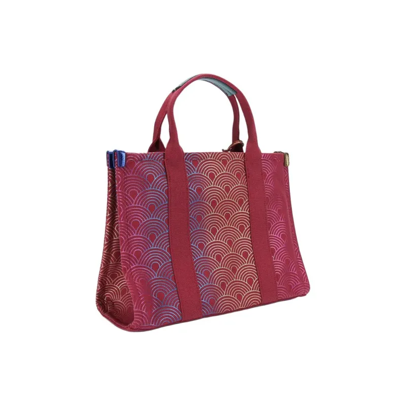 Kurt Geiger London Canvas Canvas Bag Shoulder Bag Crossbody Bag Handbag Women's Red-2