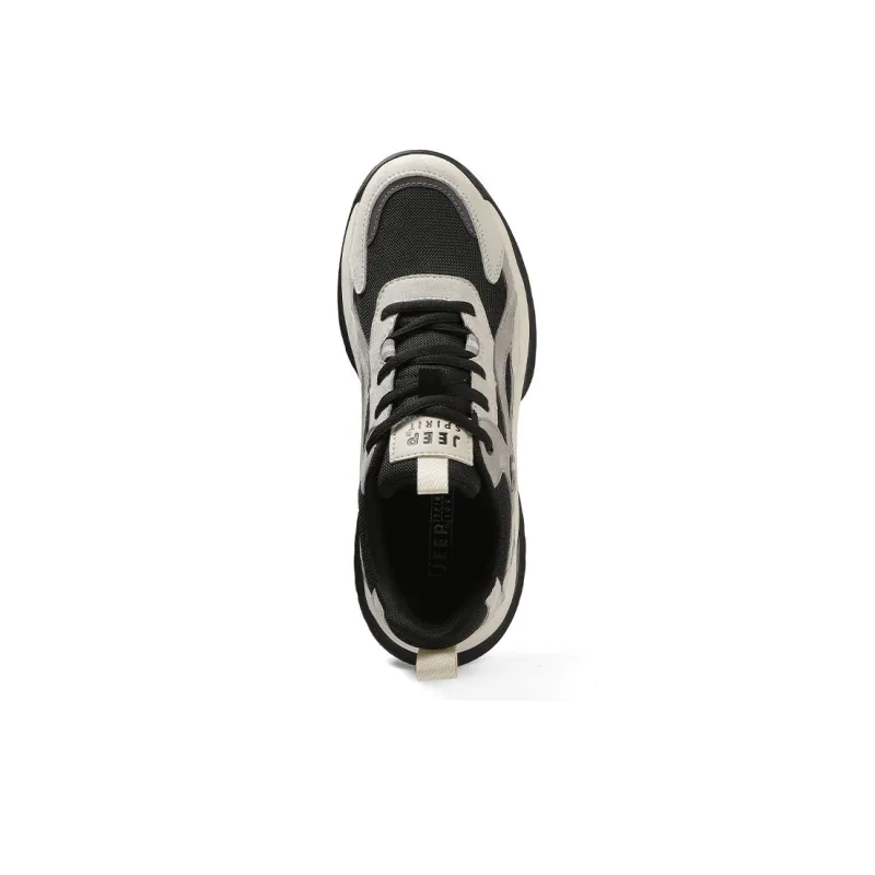 JEEP SPIRIT Running Shoes Men Low Top Graphite Black/Lunar Dust Gray-3