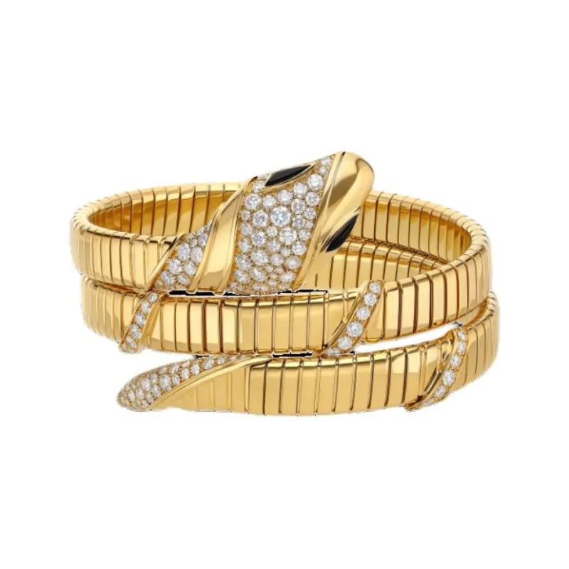 BVLGARI 18K Gold Bangles Women's Gold-1