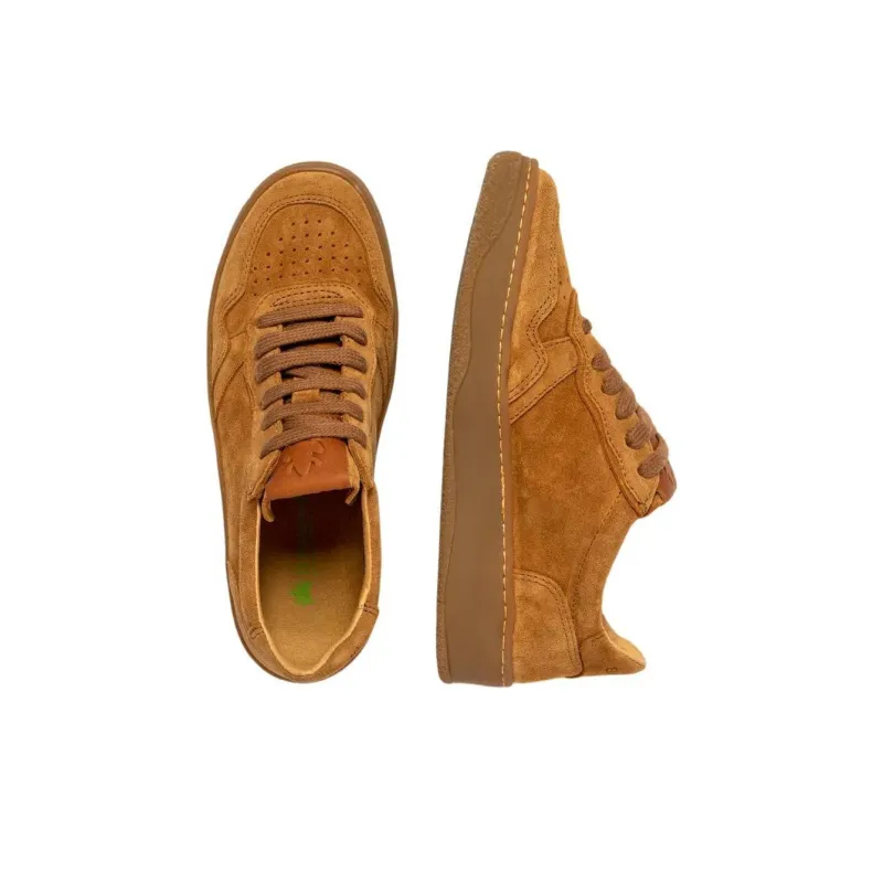 El Naturalista Tierra Low-Top Skateboard Shoes Unisex Yellow Brown-3