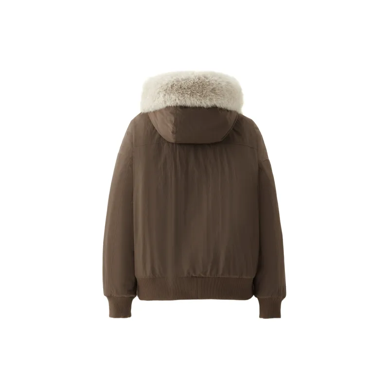 UNIQLO Puffer Jacket Women's 89 Chestnut Brown-1