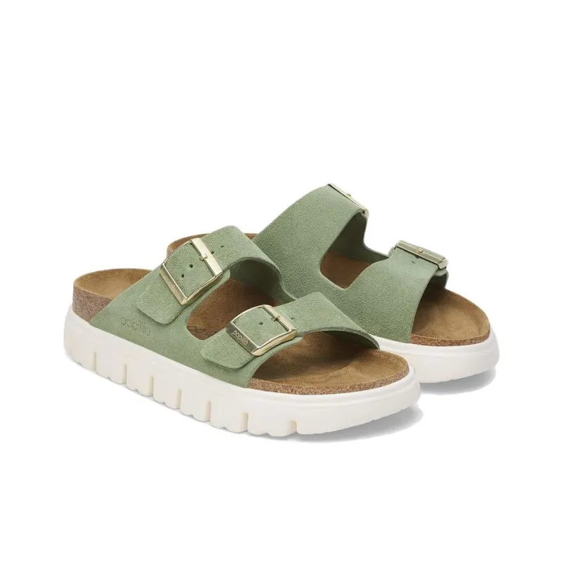 Birkenstock Arizona Series EVA Slip-Resistant Slide Slippers Women's Green-3