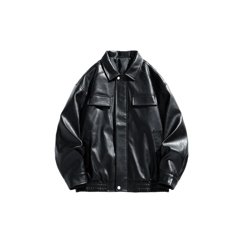 Yiwen Leather Jackets Unisex-1