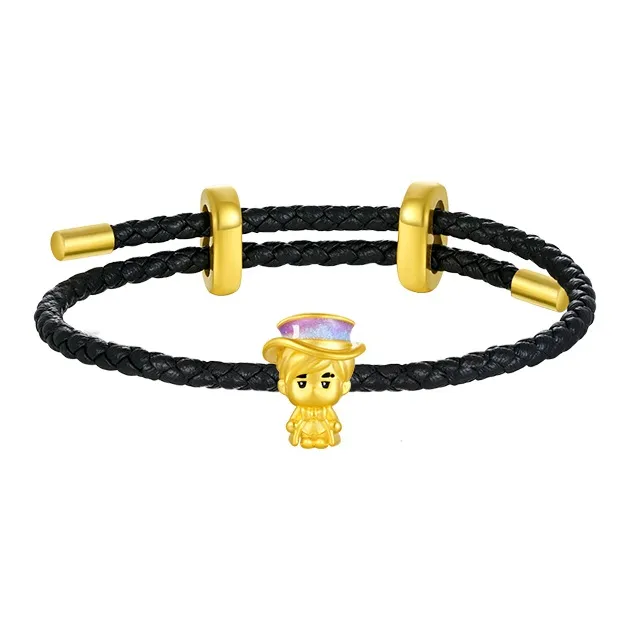 Chouchous X CHOW TAI SENG Wrist Beauty Series Gold Bracelet Unisex-0