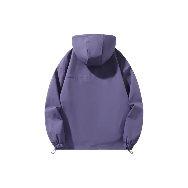 Feiyue Water-Resistant Windproof And Water-Repellent Windbreaker Jacket Unisex-26