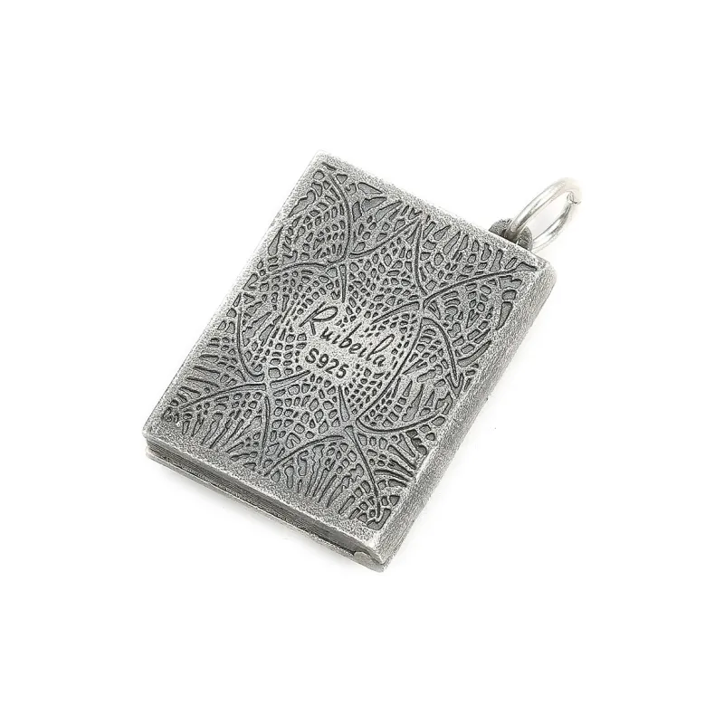 Ruibeila 925 Sterling Silver Necklaces Unisex-3