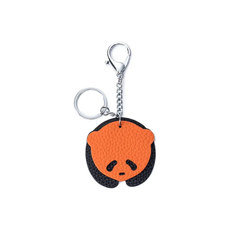 Tong Tong Rabbit Top Grain Cow Leather Keychains Unisex-6