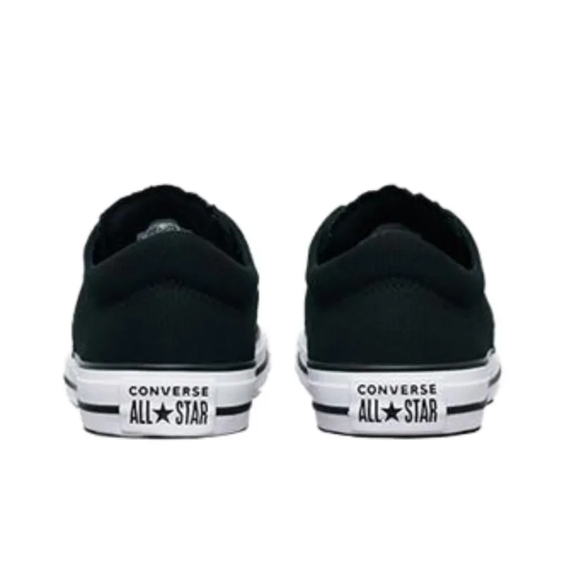 Converse CHUCK TAYLOR Anti Slip Wear Resistant Low Top Canvas Shoes Women's Black-4