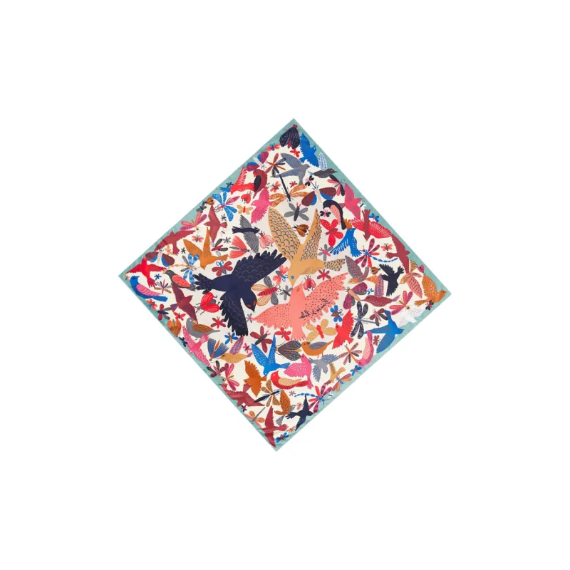 Bimba Y Lola Bugs And Birds Scarf-2