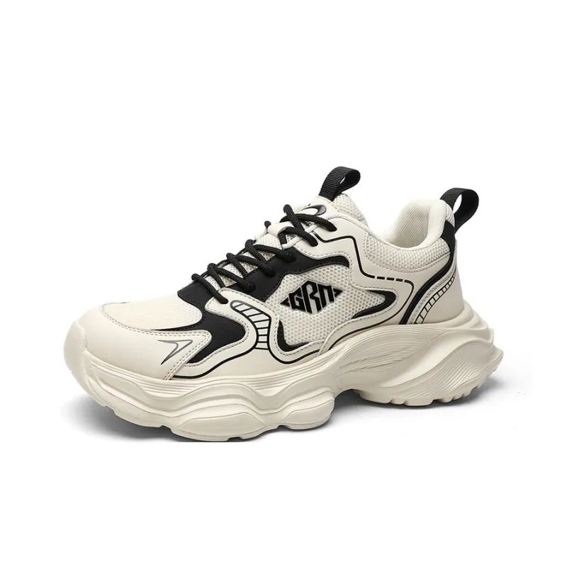 K-bird Wear-Resistant Height Increasing Lightweight Low-Top Chunky Sneakers Men's-14