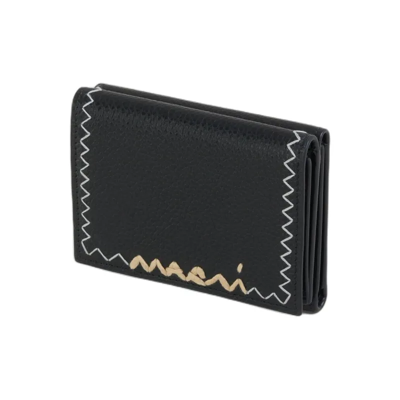 MARNI Symbol Logo Trifold Wallet-1