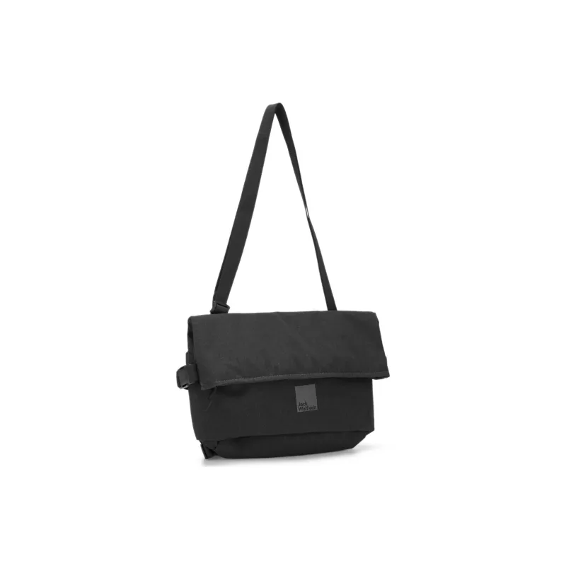 Jack Wolfskin Polyester Cycling Bag Shoulder Bag Regular Unisex Black-2