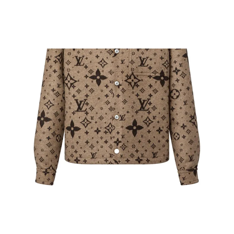 LOUIS VUITTON Jackets Coats Men's Apricot-4